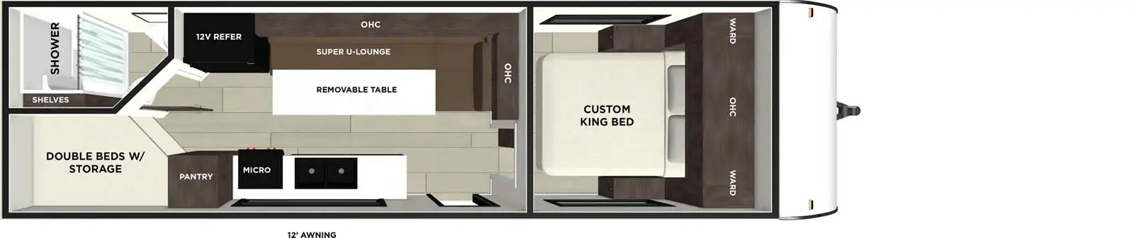 266BHLE Floorplan Image
